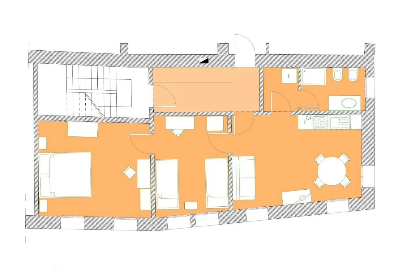 Family Three Minutes From San Marco Square, Venice Apartment